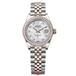 Lady-Datejust Everose gold and diamonds